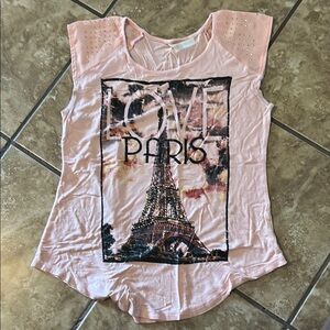 Ocasion Pink Love Paris Shirt